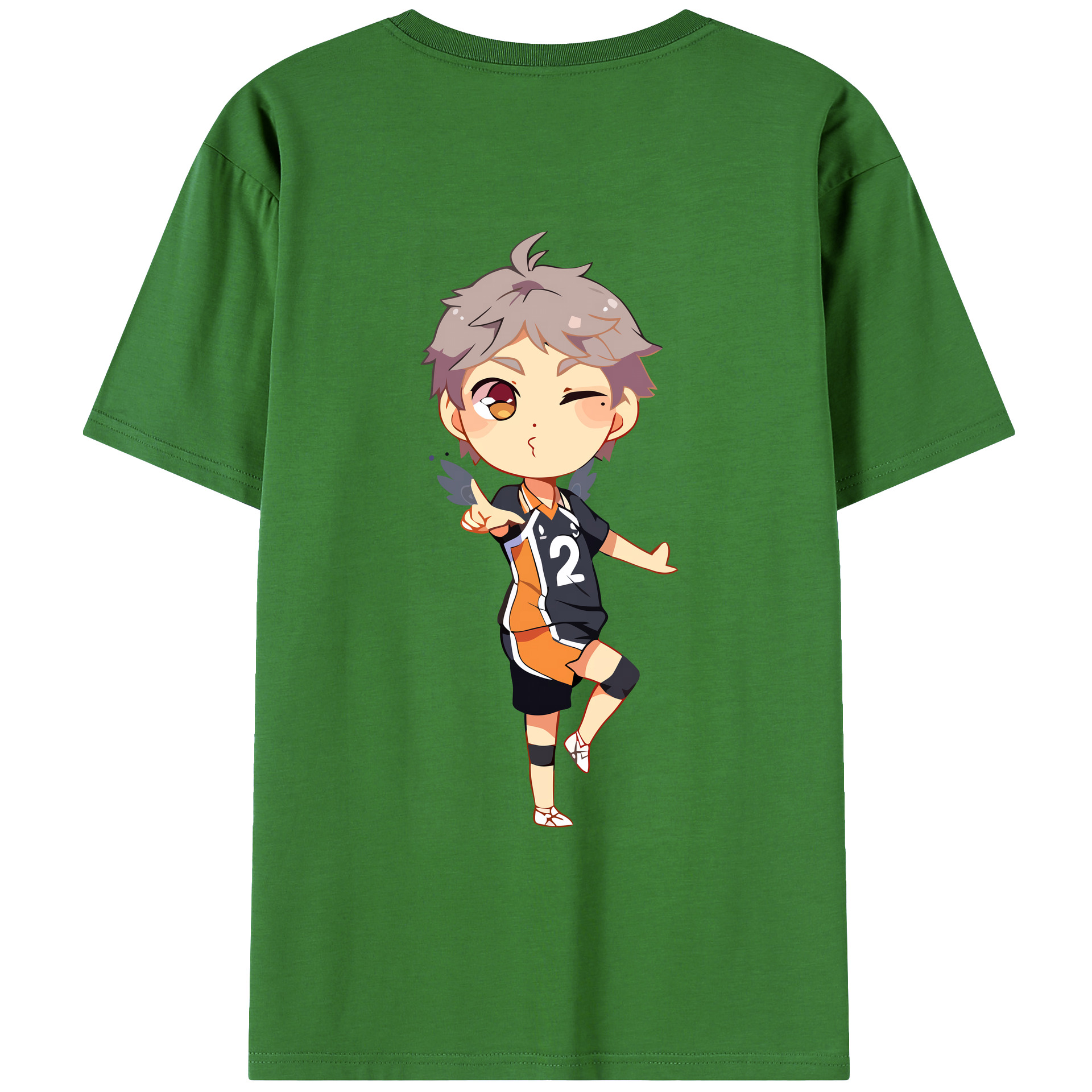 （画像用） ハイキュー!! Haikyu!! レディース半袖Tシャツ(バックプリント)